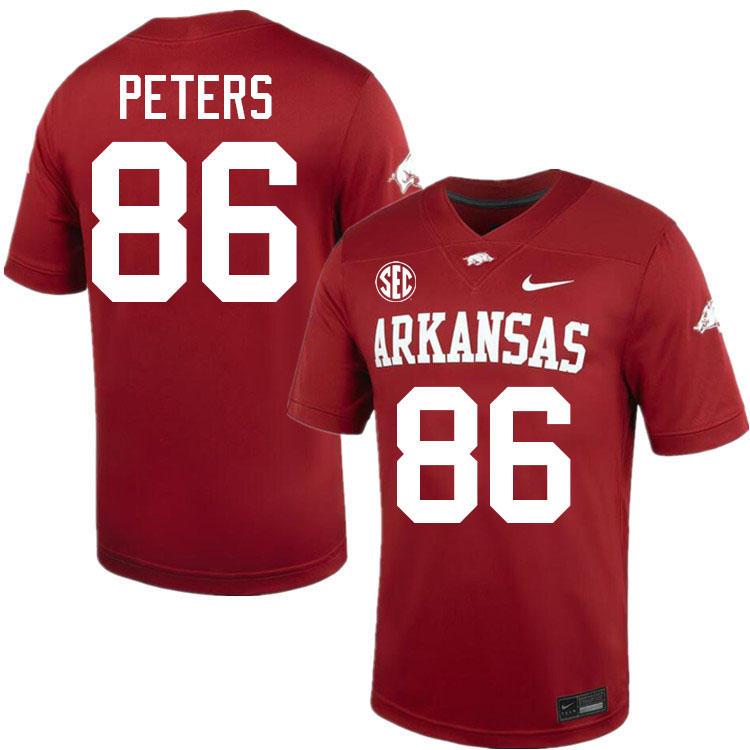 Jason Peters Arkansas Jersey,Arkansas Razorbacks #86 Jason Peters Jersey Youth College-Cardinal